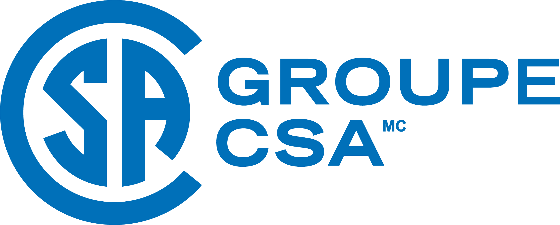 Logo du groupe CSA, liens vers la page d'accueil